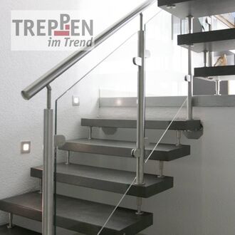 Holztreppe mit Longlife-Stufen
