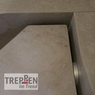 Holztreppe mit Longlife-Stufen