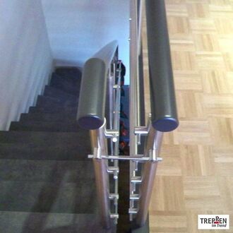 Holztreppe mit Longlife-Stufen