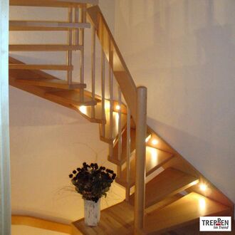 Holztreppe