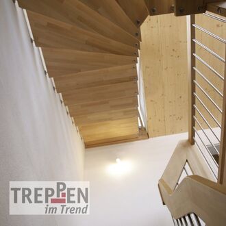 Holztreppe