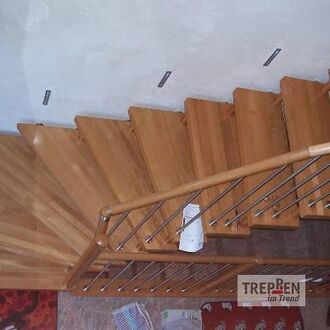 Holztreppe