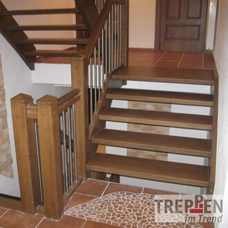 Holztreppe