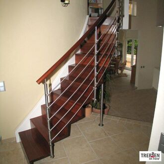 Holztreppe
