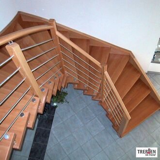 Holztreppe