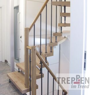 Holztreppe mit Longlife-Stufen