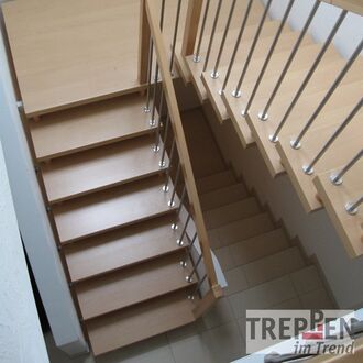 Holztreppe