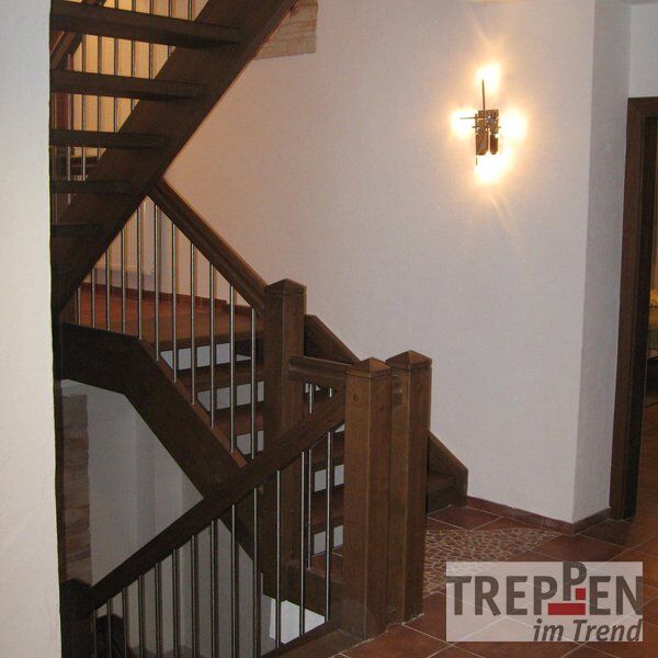 Holztreppe