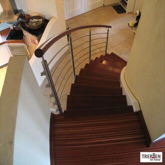 Holztreppe