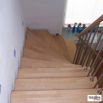 Holztreppe