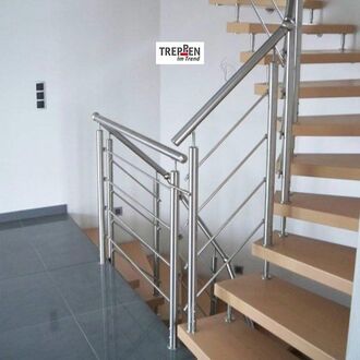 Holztreppe mit Longlife-Stufen