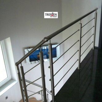 Holztreppe mit Longlife-Stufen