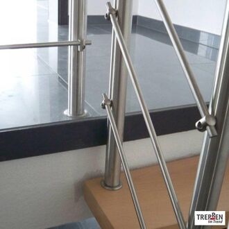 Holztreppe mit Longlife-Stufen
